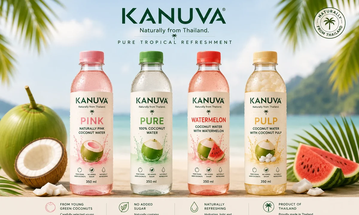 KANUVA premium coconut water range