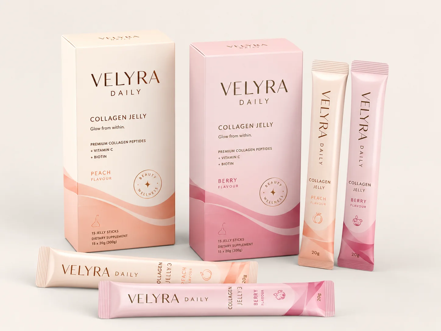 Premium botanical powder concept