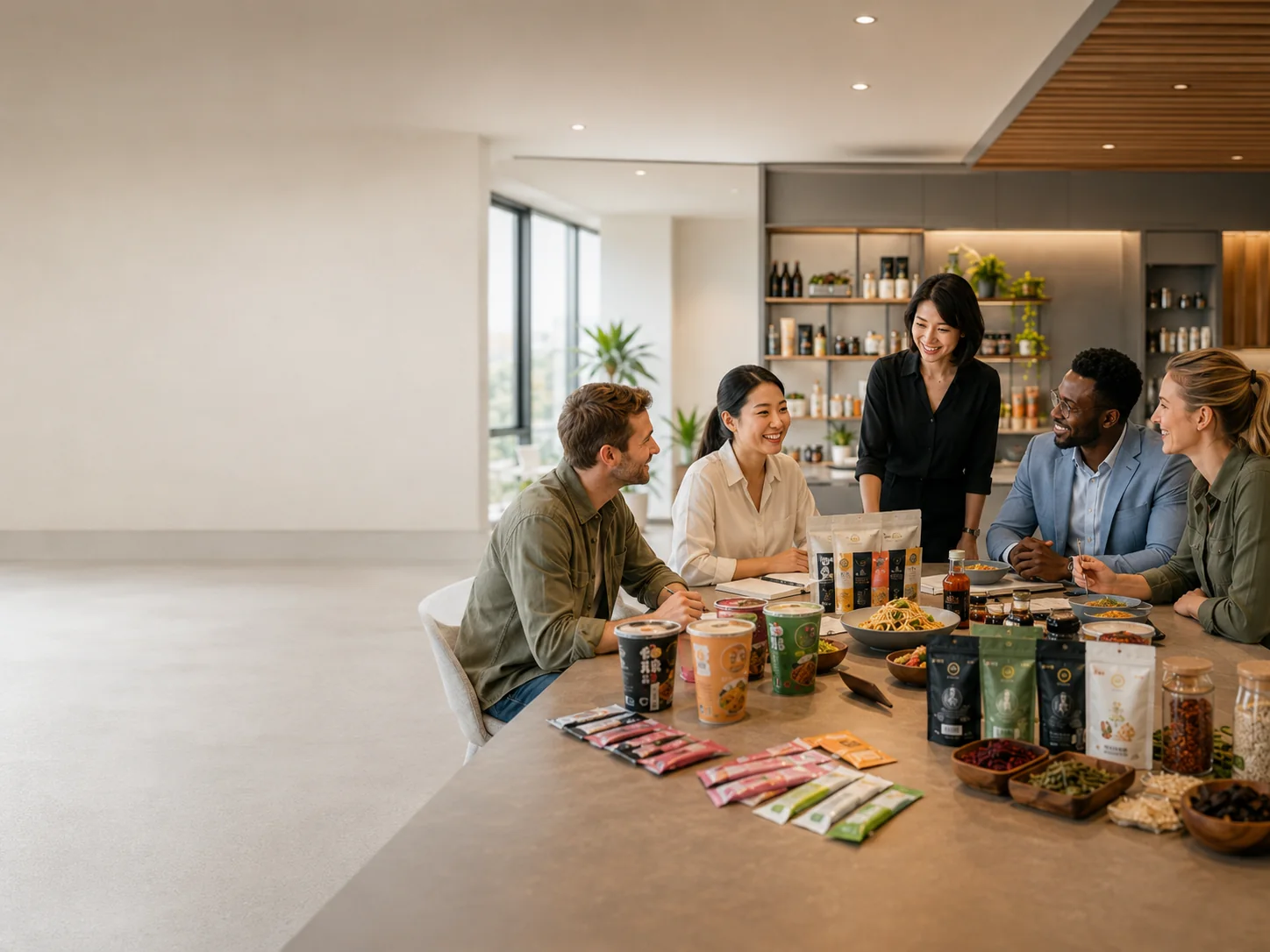 Product tasting and validation session