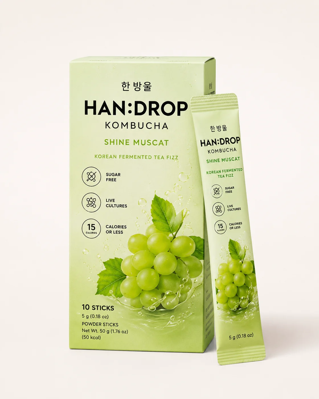 HAN:DROP Kombucha Shine Muscat pack