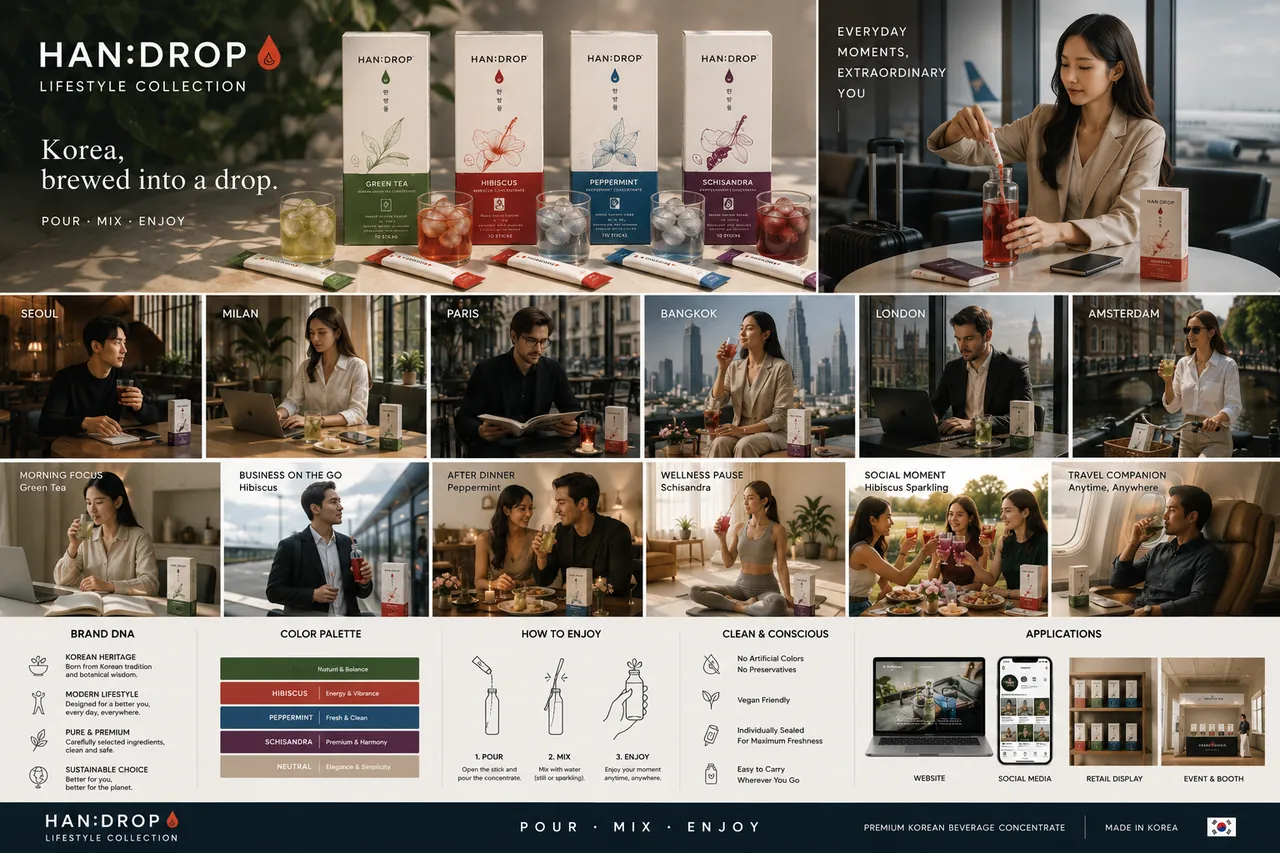 HAN:DROP brand experience