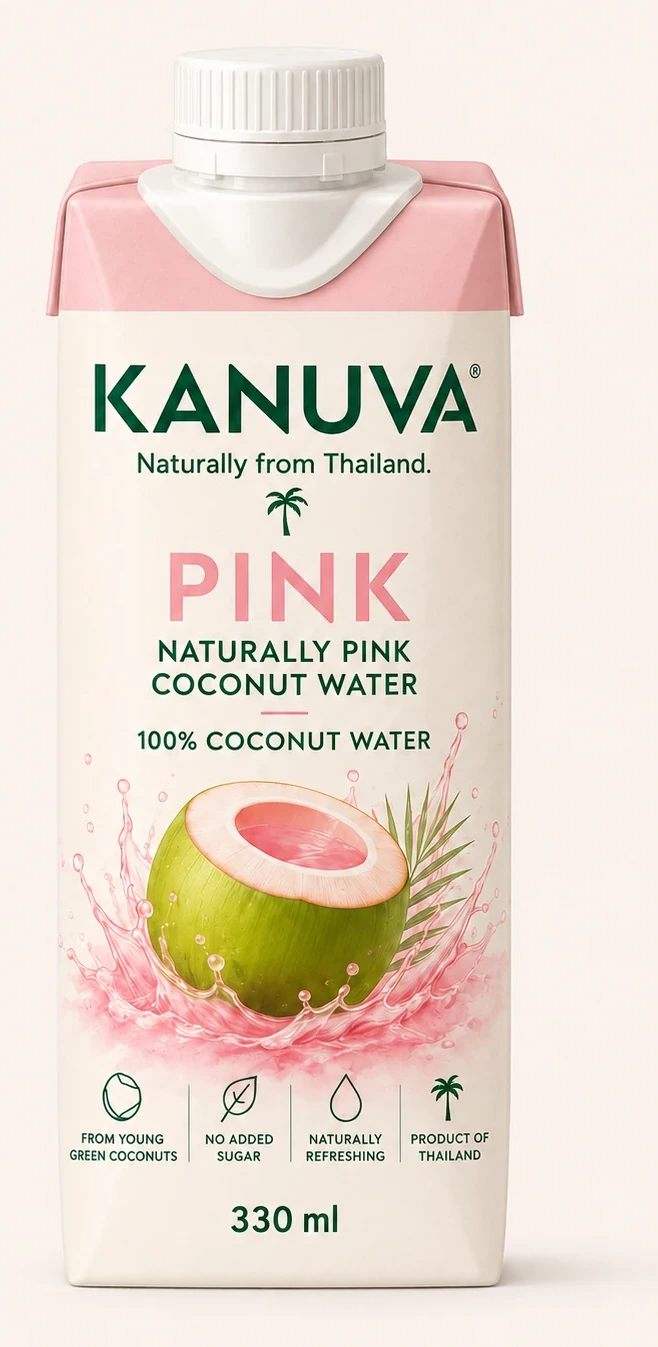 KANUVA Pink aseptic carton 330 ml