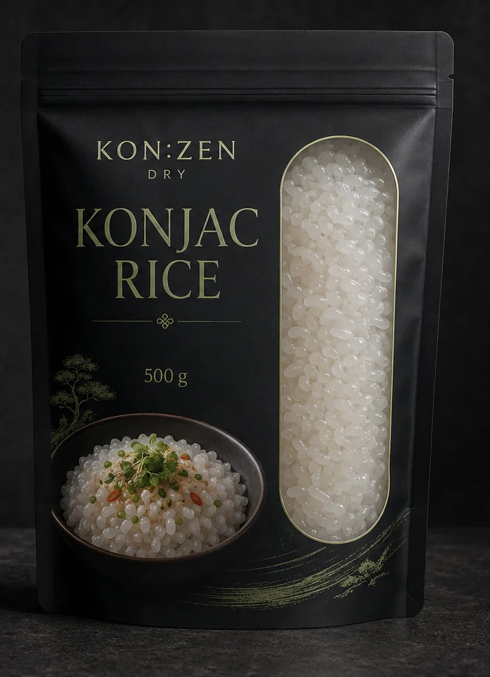 KON:ZEN DRY Konjac Rice 500 g