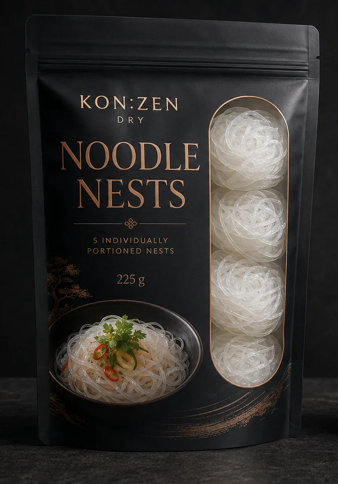 KON:ZEN DRY Noodle Nests 225 g