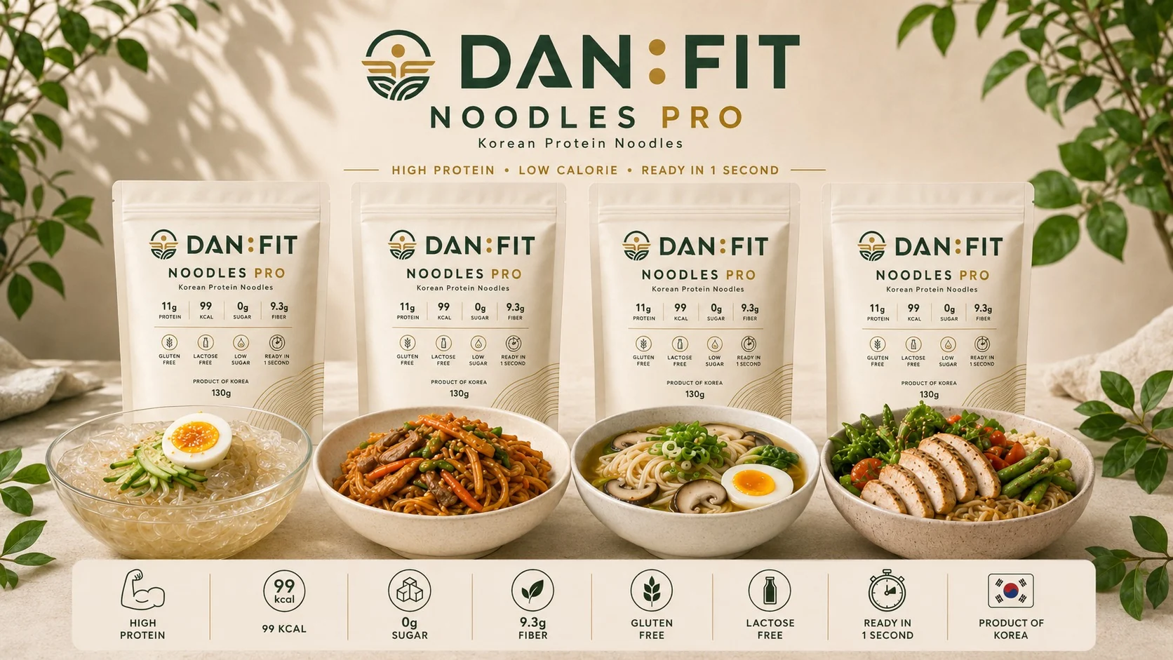DAN:FIT NOODLES PRO product presentation