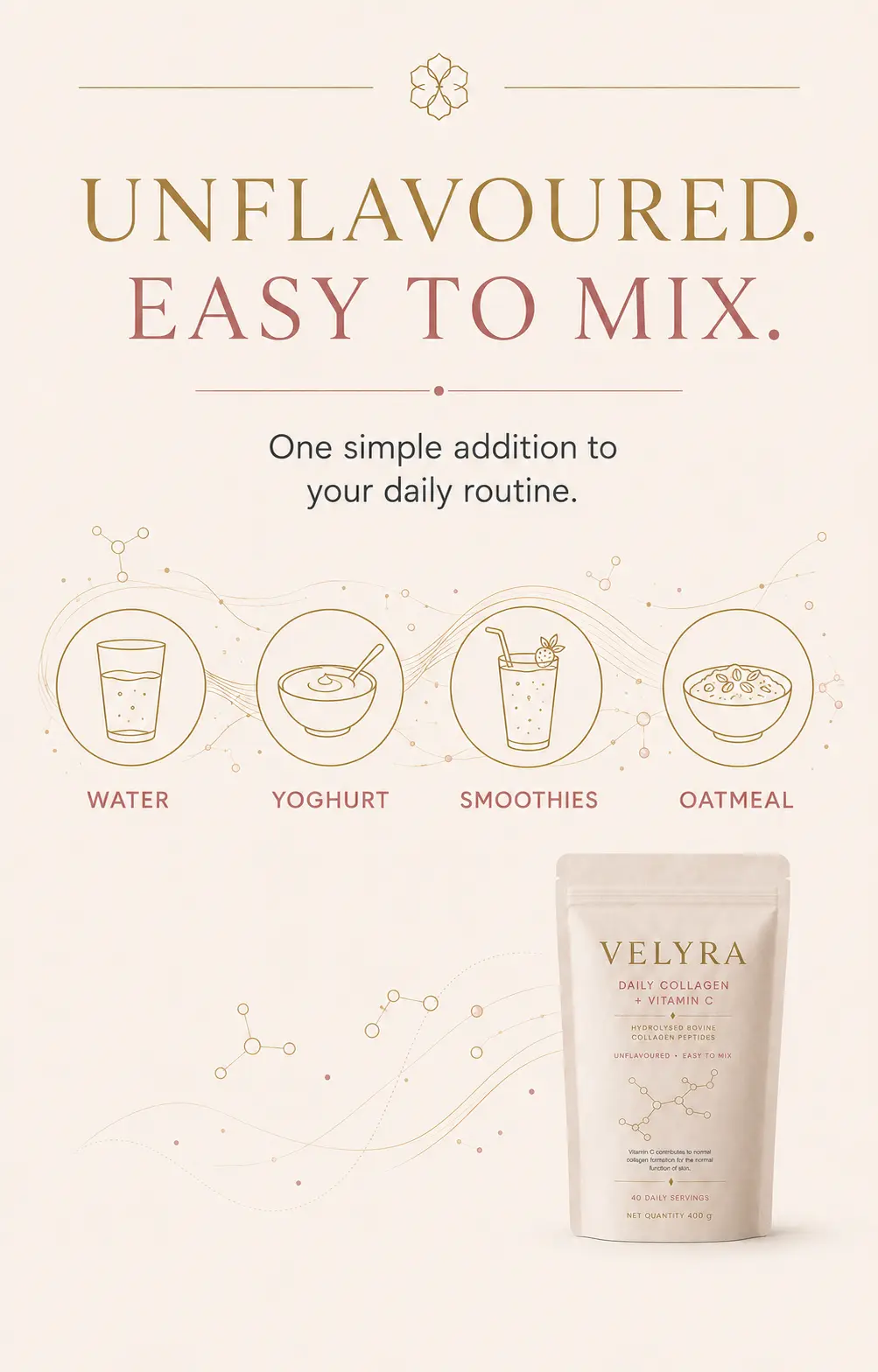 VELYRA easy-to-mix applications