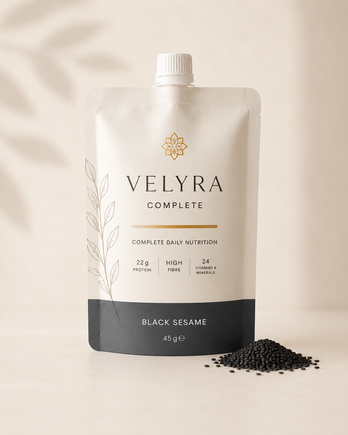 Black Sesame flavor visual