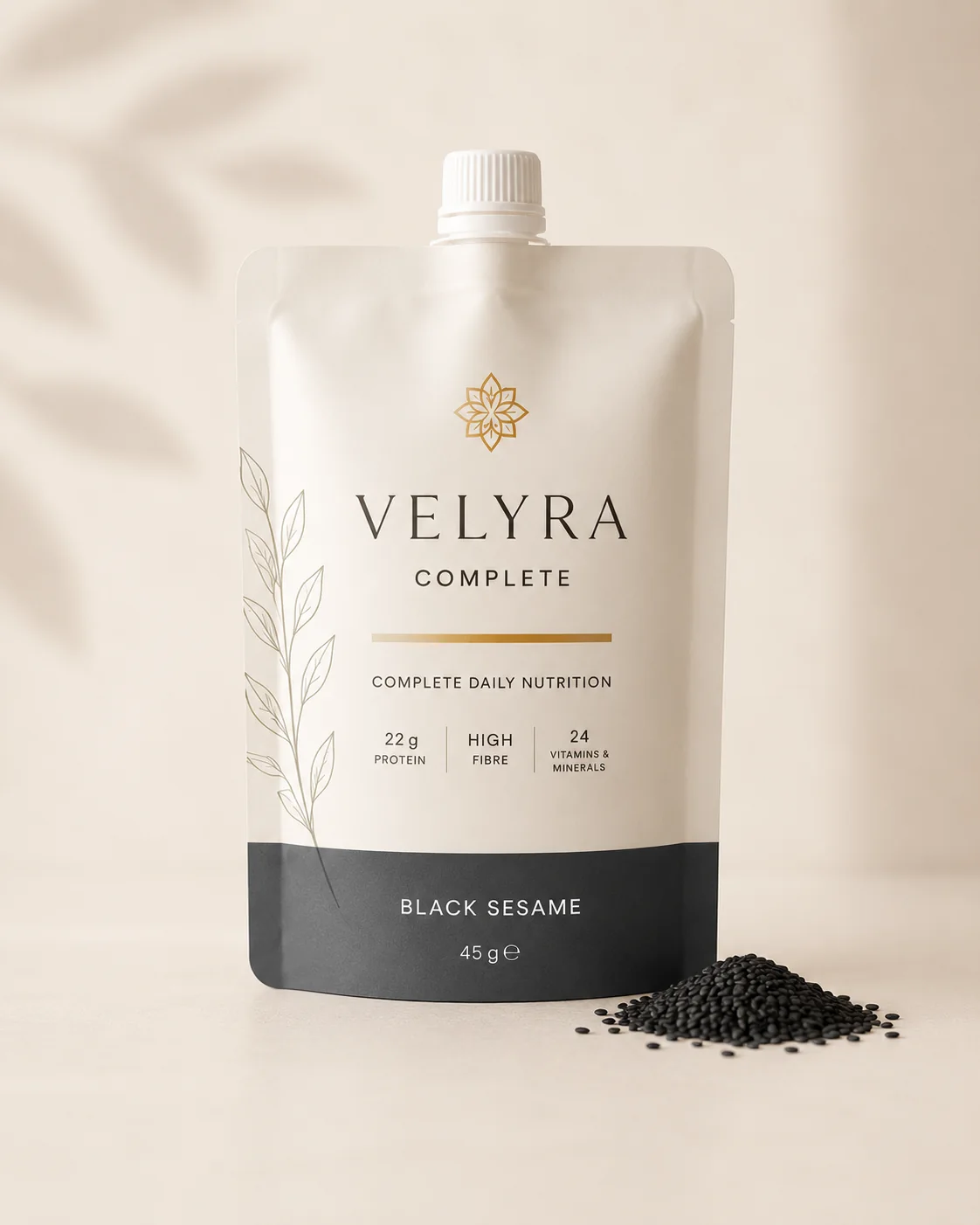 Black Sesame flavor visual