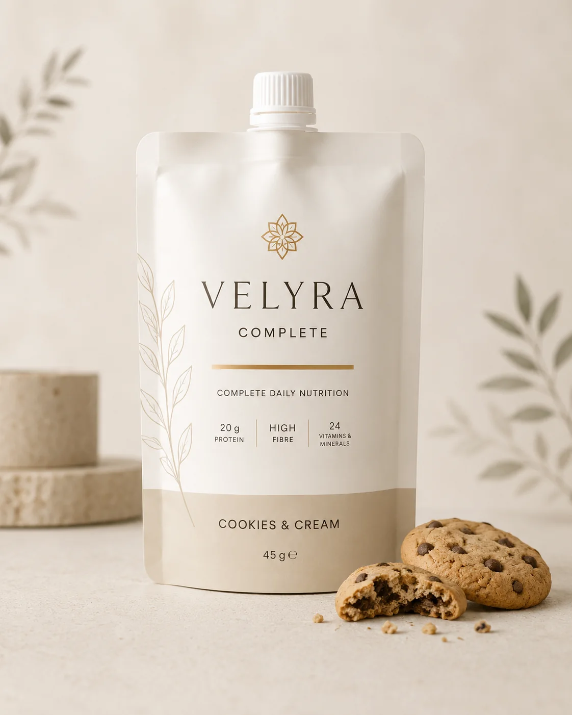 Cookies and Cream flavor visual