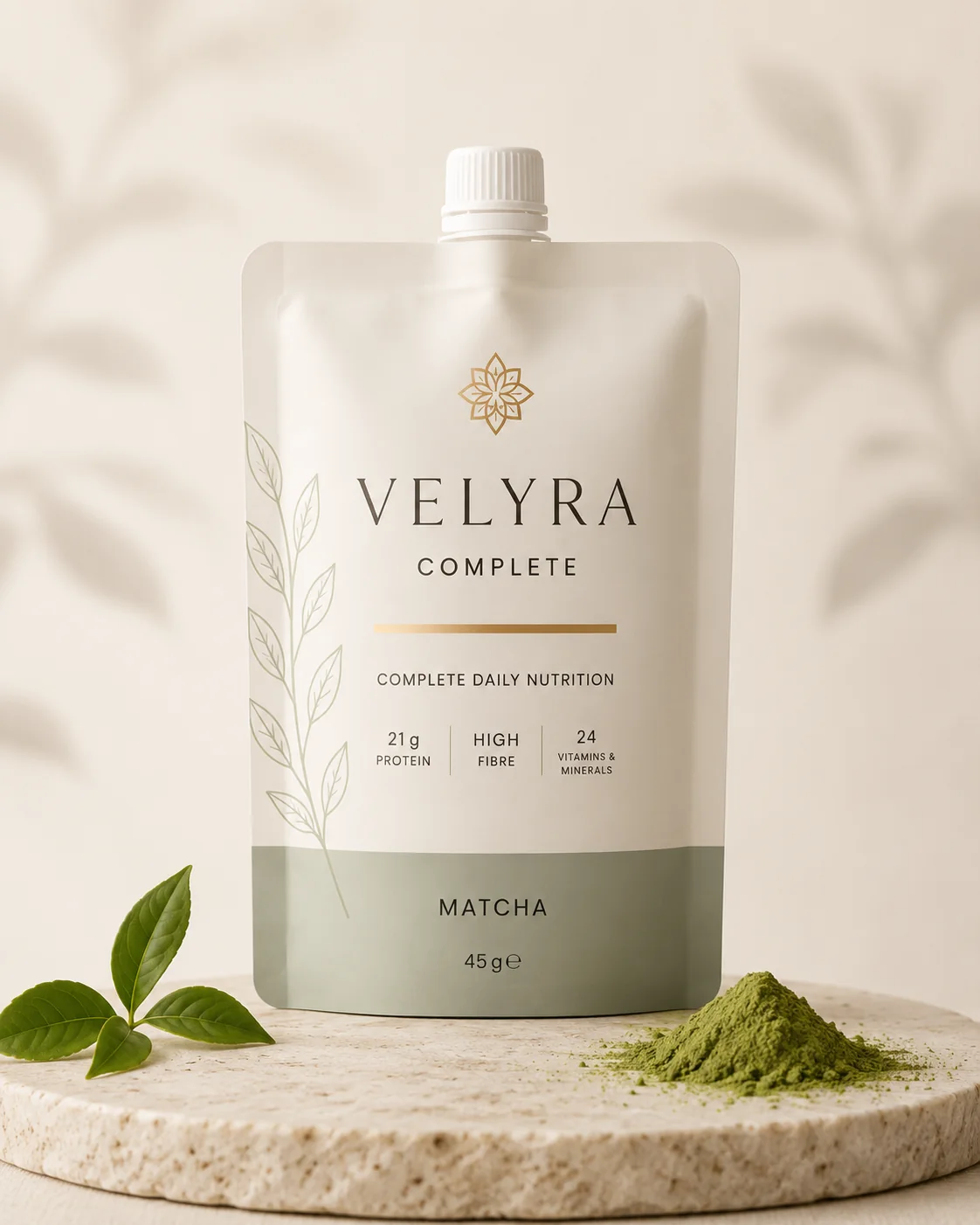 Matcha flavor visual