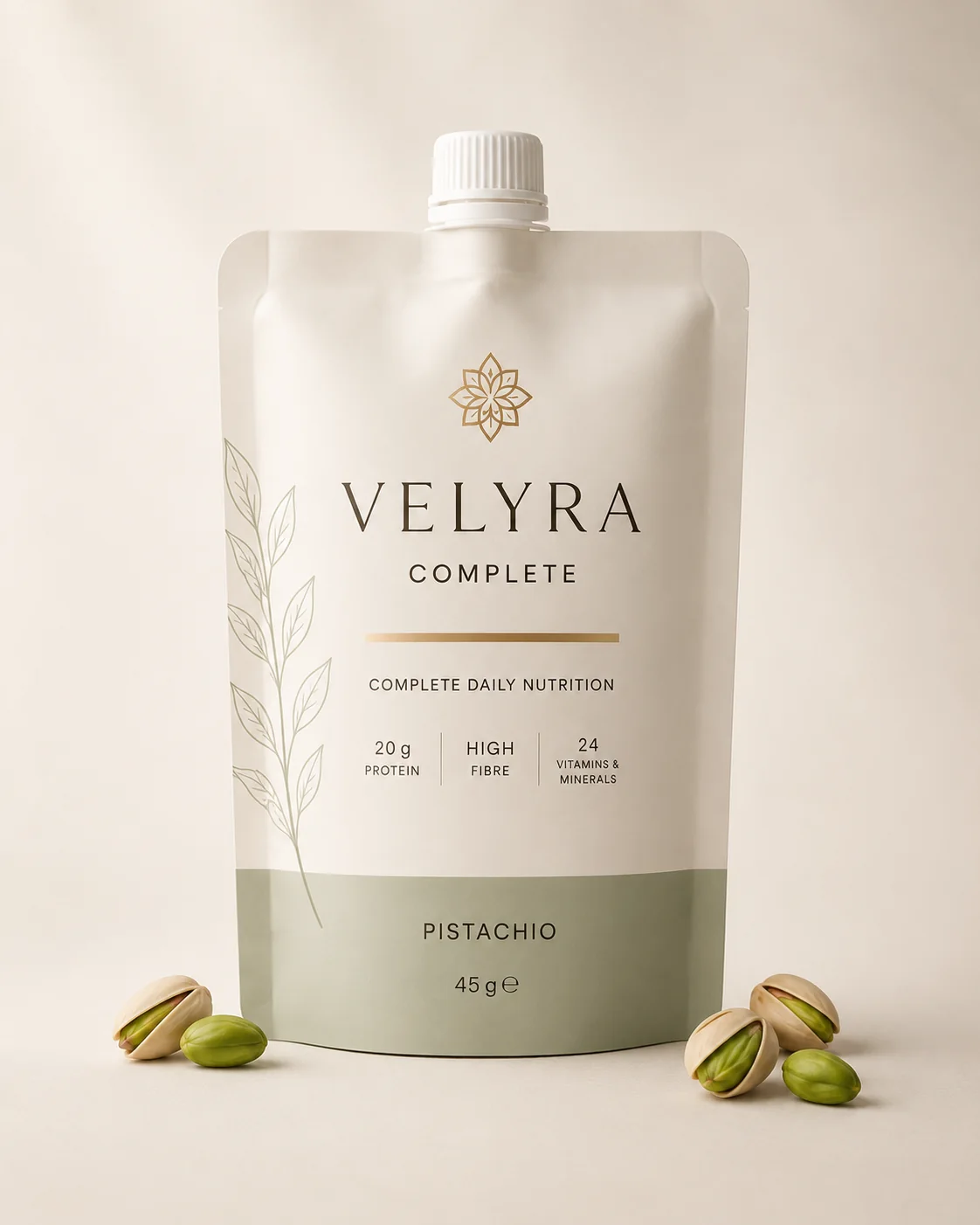 Pistachio flavor visual