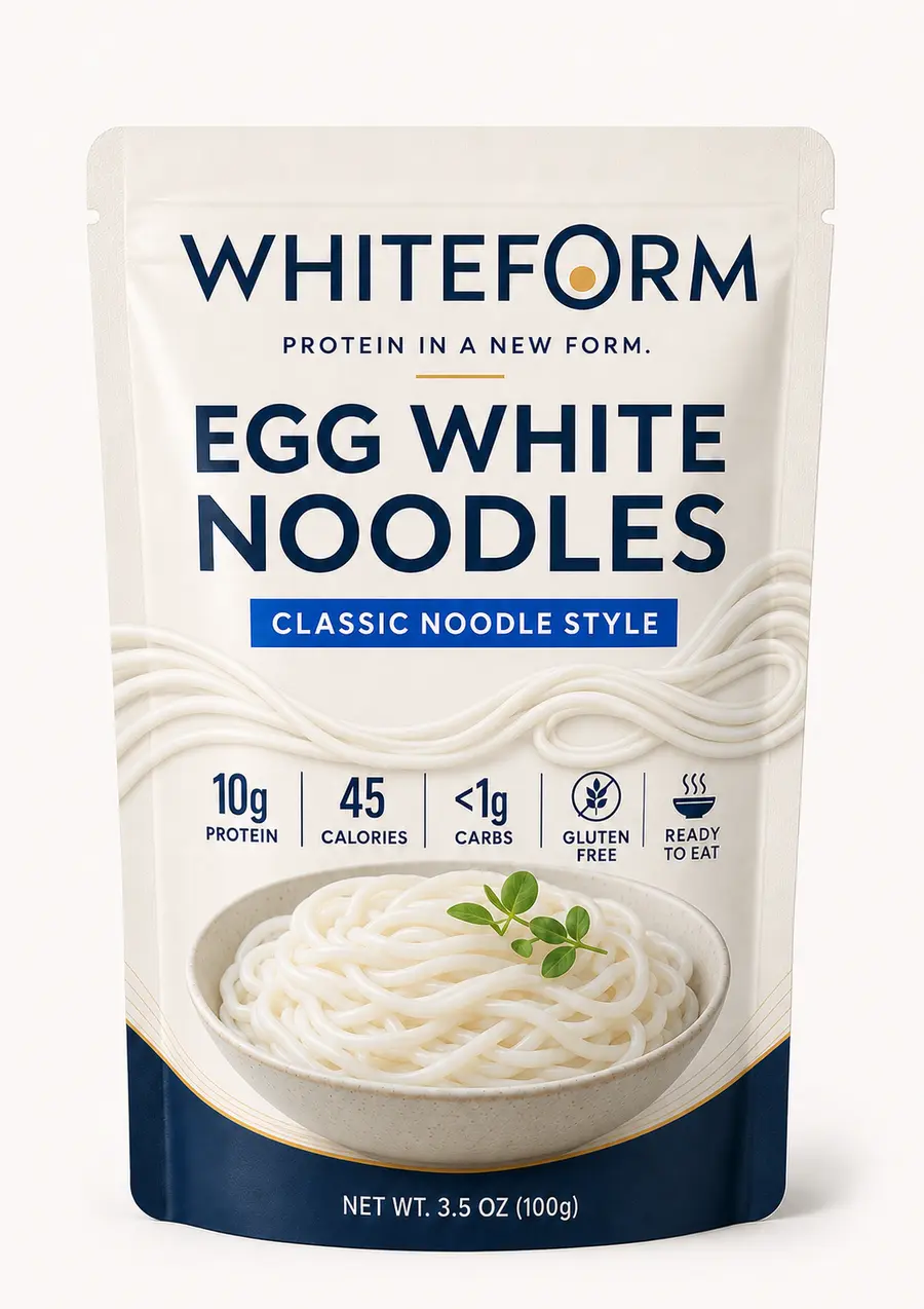 WHITEFORM Egg White Noodles Classic Noodle Style pouch